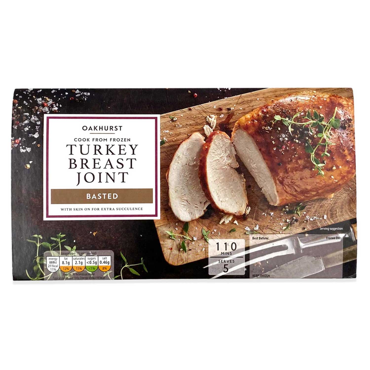 Oakhurst Basted Turkey Breast Joint 800g ALDI